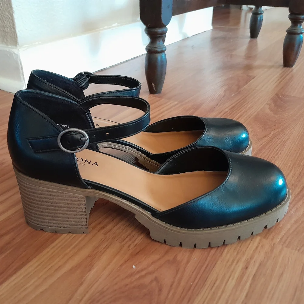 Arizona Prairie Round Toe Mary Jane sz 8 - Picture 1 of 3